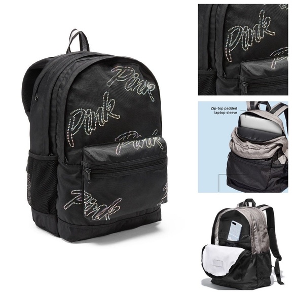 victoria secret pink collegiate backpack